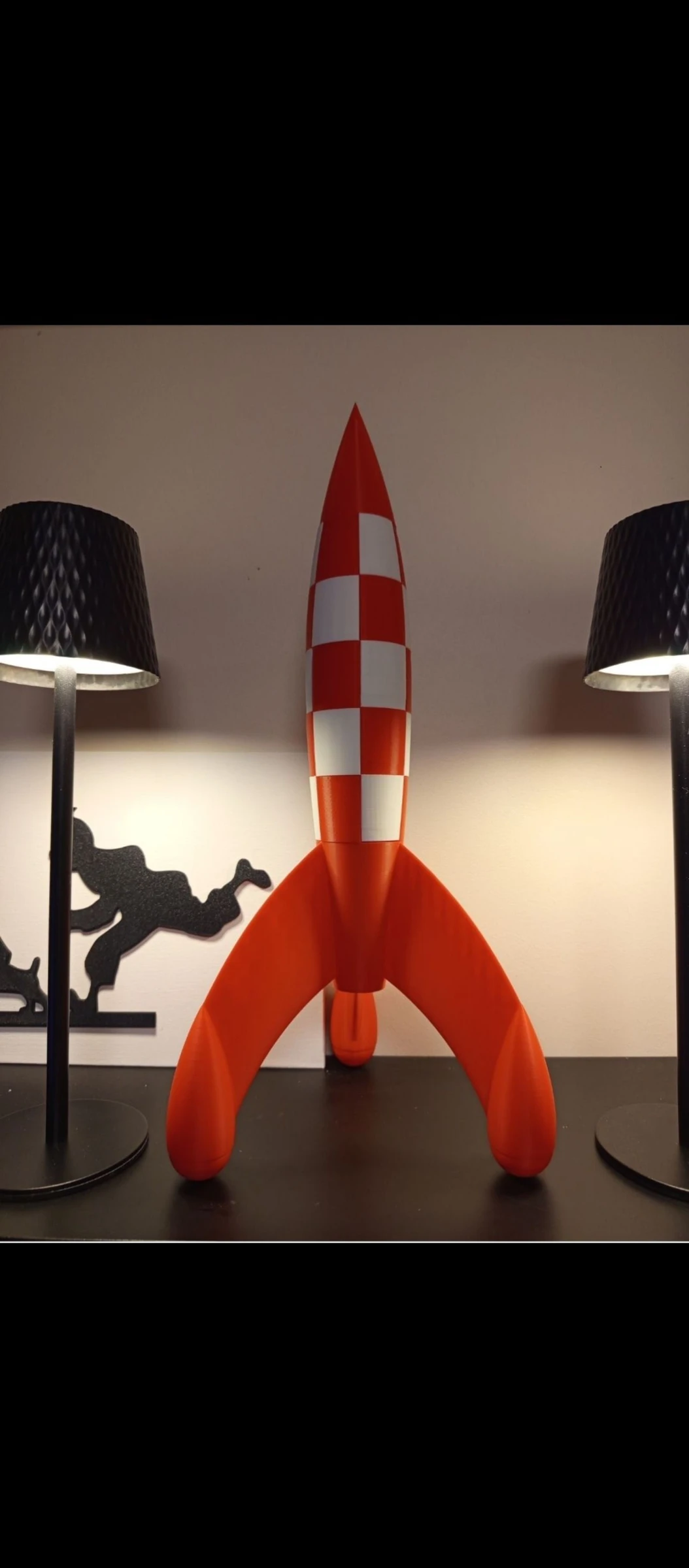 Fusée Tintin 45 cm – photo 2